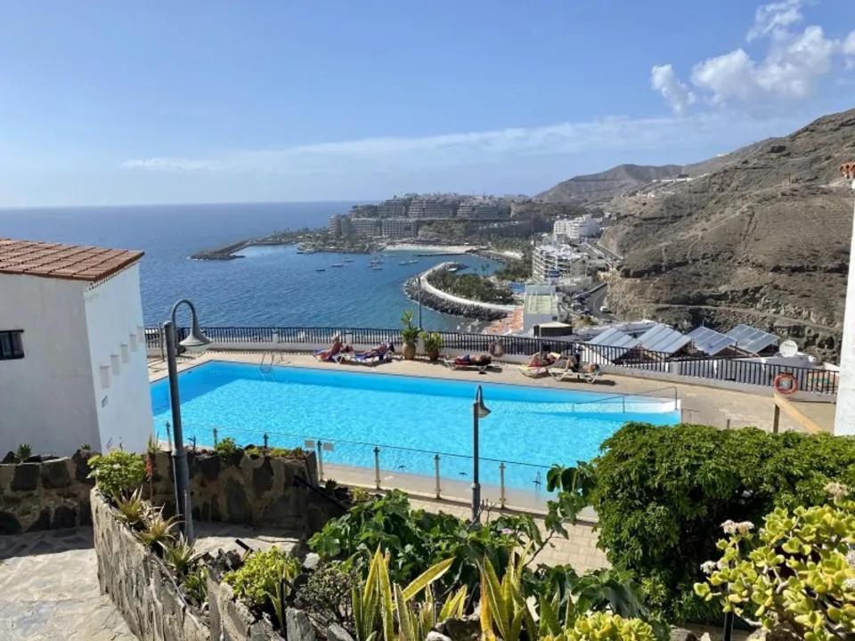 Boho Style Bungalow With Ocean View Mogán Eksteriør bilde